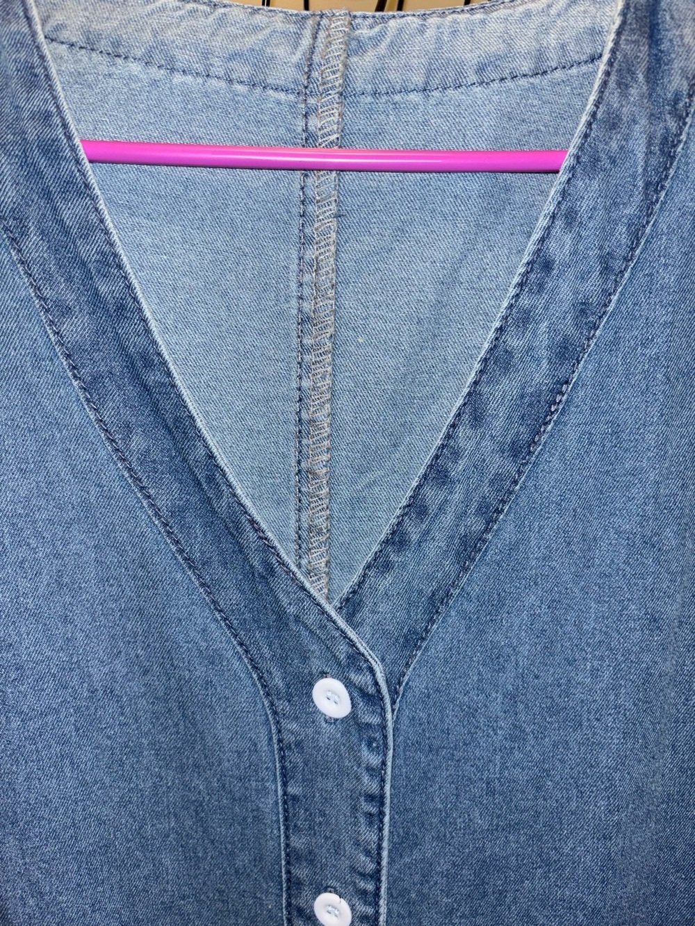 SHEIN curve jean dress plus size 3X(NWT) - Picture 4 of 7